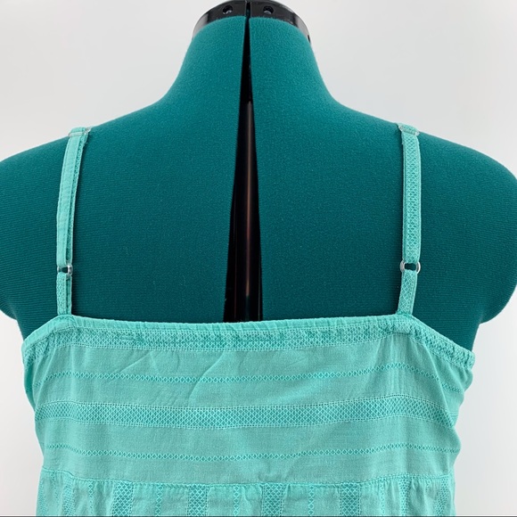 Reitman’s Seafoam Green Cotton Camisole Style Halter Top, Medium - Picture 7 of 16